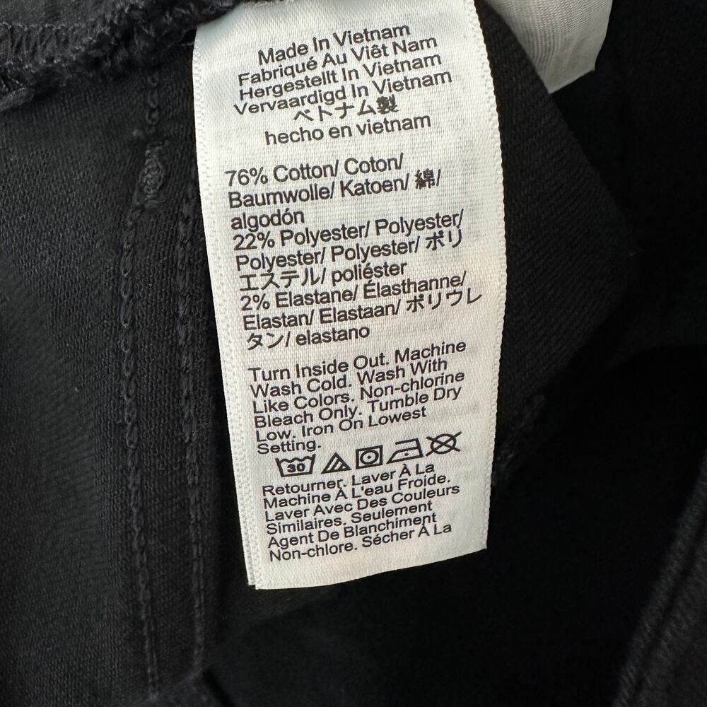 J.Crew Curvy Essential Straight Black Jean All Day Stretch Womens US 32 NWT - Picture 13 of 14